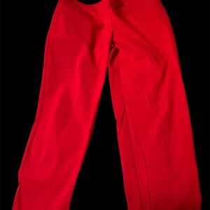 Zac & Rachel Red Pull On Pants, Size 8